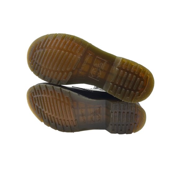 Dr. Martens Womens 1460 Patent Leather Boots Size 6 Black - Picture 6 of 8